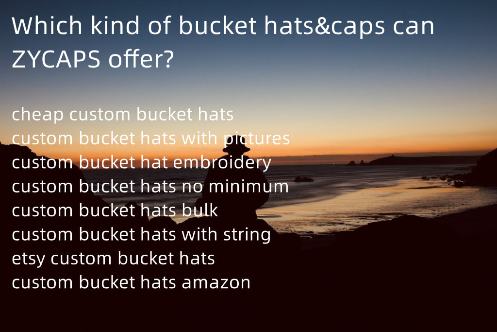 custom bucket caps